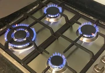 Gas fitting plumbing